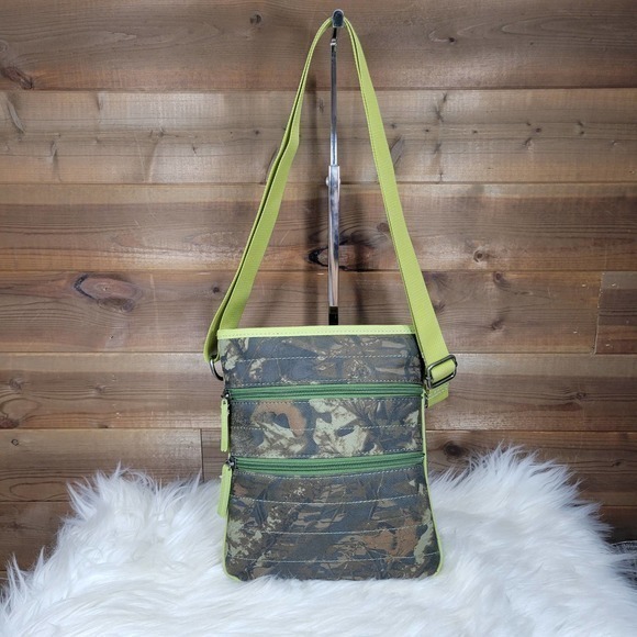 Cabela's Triple Zip Camouflage Crossbody Bag